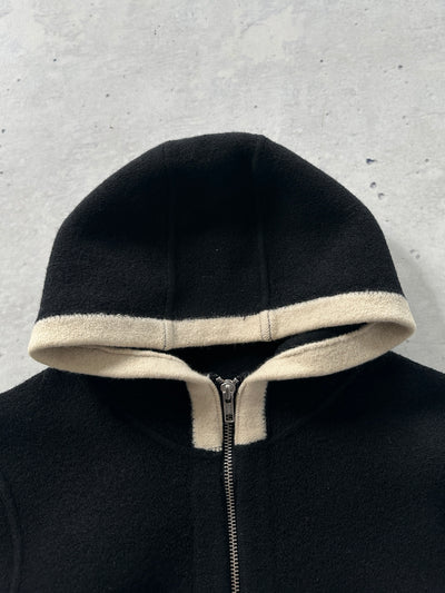 AW/06 Stone Island Denims Wool Zip Up Hoodie (S)