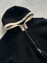 AW/06 Stone Island Denims Wool Zip Up Hoodie (S)