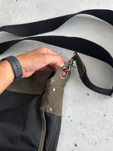 00s Armani Jeans Suede Crossbody / Messenger Bag (One Size)