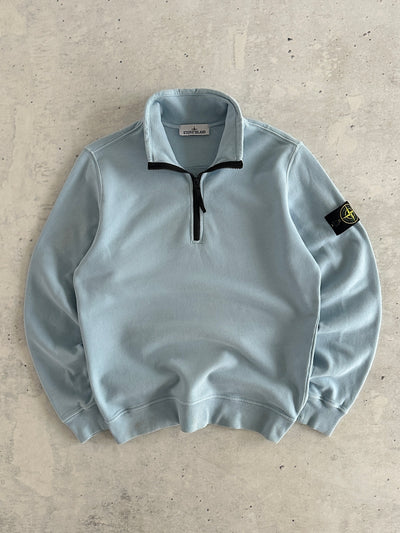 AW/23 Stone Island 1/4 Zip Heavyweight Sweatshirt (S)