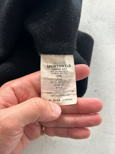 AW/06 Stone Island Denims Wool Zip Up Hoodie (S)
