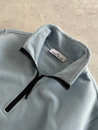 AW/23 Stone Island 1/4 Zip Heavyweight Sweatshirt (S)