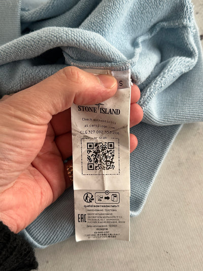 AW/23 Stone Island 1/4 Zip Heavyweight Sweatshirt (S)