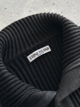 AW/11 Stone Island Chunky Ribbed Wool Knit Pullover Jumper (L)