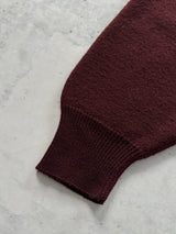 90's Stone Island Green Edge Chunky Wool Knit Jumper (L)