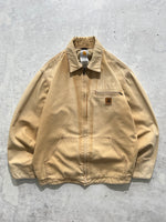90's Carhartt duck canvas zip up work jacket (L)
