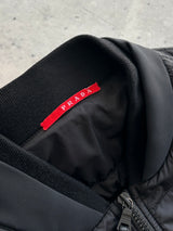 Prada Sport padded panelled Zip Up Bomber Jacket (S)