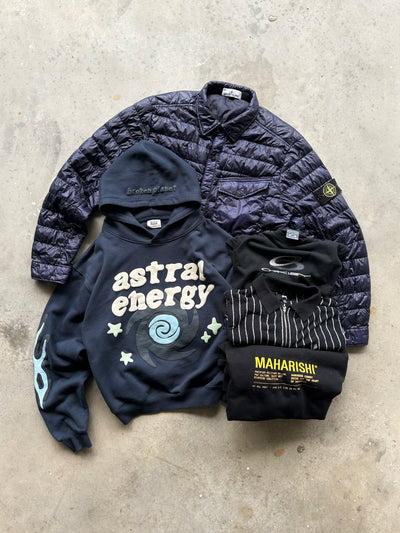 AW/15 Stone Island Garment Dyed Down Overshirt / Jacket (XL)