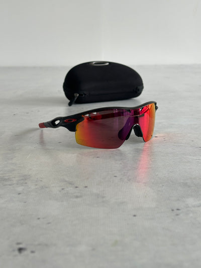 Oakley Radar Lock Path Red Iridium Sunglasses (One Size)