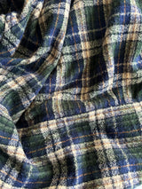 90's Wrangler Plaid Button Up Overshirt (L)