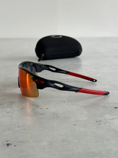 Oakley Radar Lock Path Red Iridium Sunglasses (One Size)