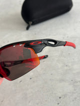 Oakley Radar Lock Path Red Iridium Sunglasses (One Size)