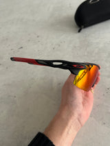 Oakley Radar Lock Path Red Iridium Sunglasses (One Size)