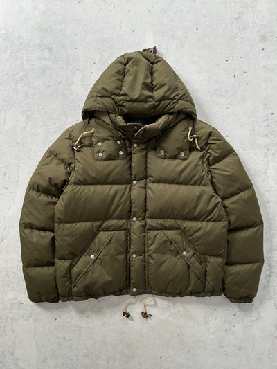 Ralph Lauren Baden Oilcloth Down Fill Puffer Jacket (XL)