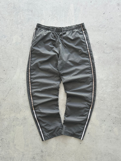 00's Nike Swoosh baggy Nylon Track Pants (M)