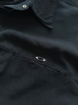90's Oakley Metal Emblem brushed cotton Long Sleeve Shirt (L)
