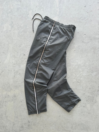 00's Nike Swoosh baggy Nylon Track Pants (M)