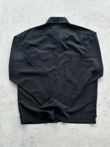 90's Oakley Metal Emblem brushed cotton Long Sleeve Shirt (L)