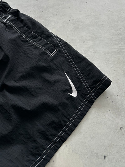 Nike Embroidered Swoosh contrast stitch Swim Shorts (XL)
