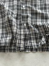 Stussy Embroidered Logo Plaid Shirt (L)