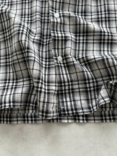 Stussy Embroidered Logo Plaid Shirt (L)