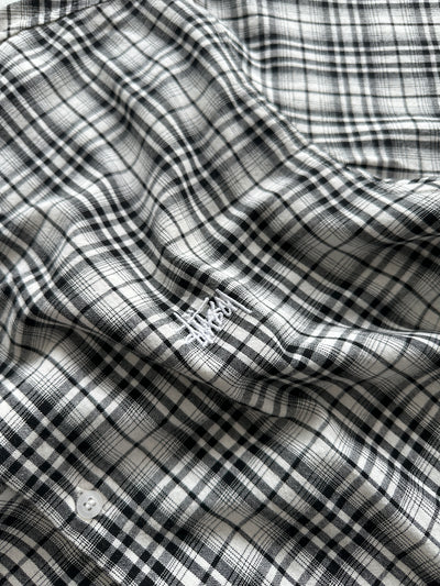 Stussy Embroidered Logo Plaid Shirt (L)