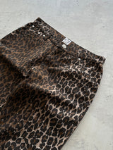 Vintage Cavalli Jeans Leopard Print Trousers (Women's W29)