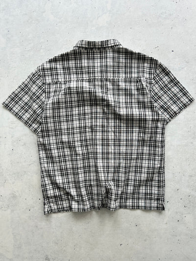 Stussy Embroidered Logo Plaid Shirt (L)