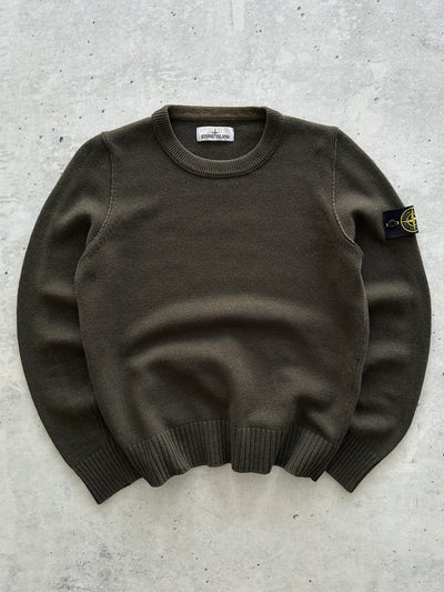 Stone Island chunky Crewneck Knit Jumper (S)
