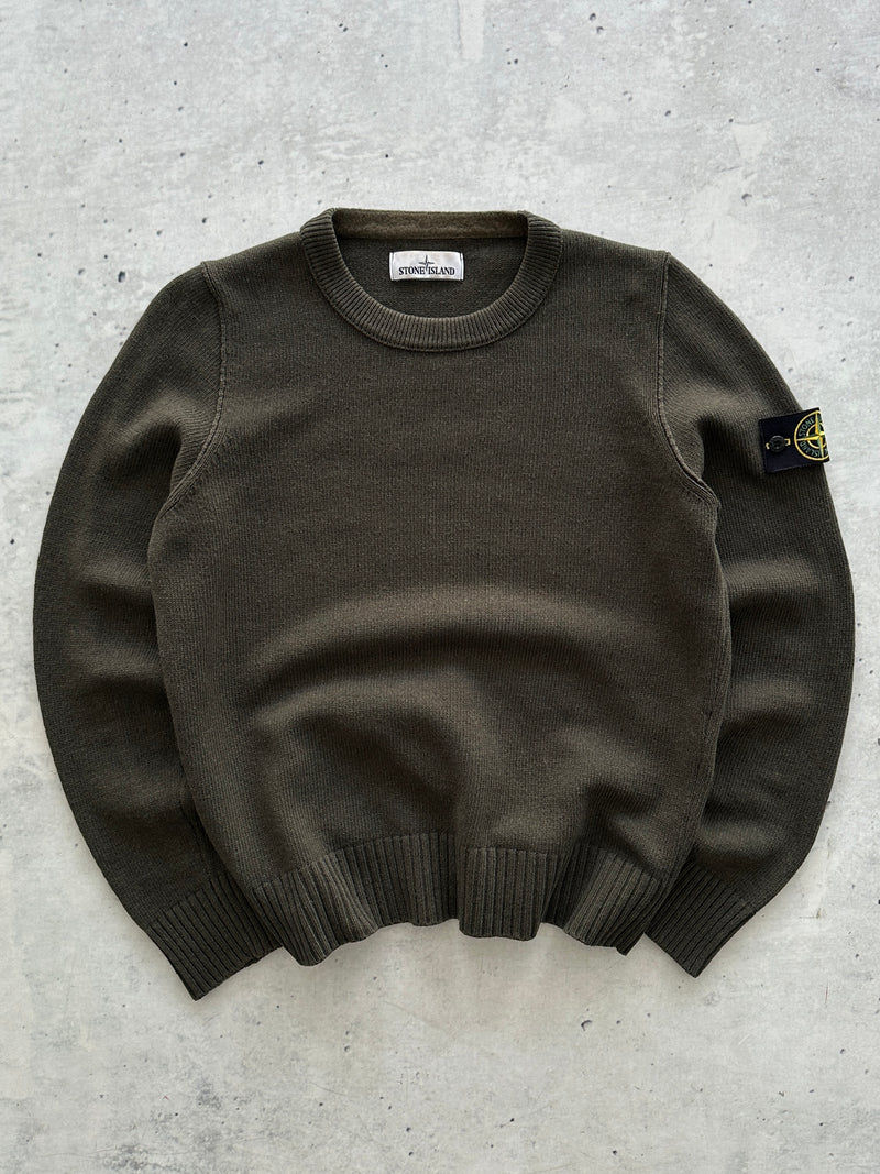 Stone Island chunky Crewneck Knit Jumper (S)