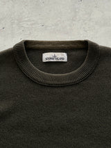 Stone Island chunky Crewneck Knit Jumper (S)