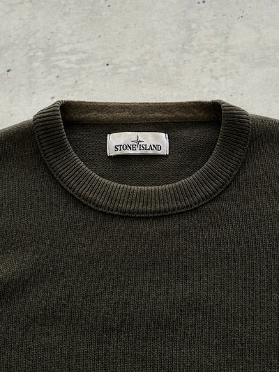 Stone Island chunky Crewneck Knit Jumper (S)