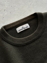 Stone Island chunky Crewneck Knit Jumper (S)