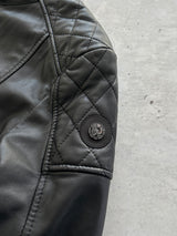Diesel soft lamb Leather L-Martin 900 zip up Jacket (S)