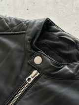 Diesel soft lamb Leather L-Martin 900 zip up Jacket (S)