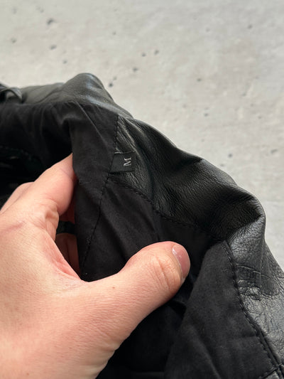 Diesel soft lamb Leather L-Martin 900 zip up Jacket (S)