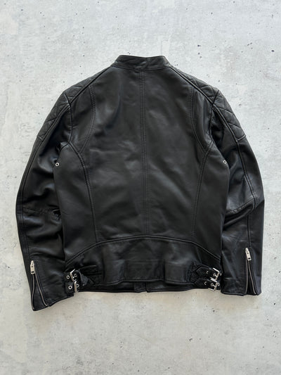 Diesel soft lamb Leather L-Martin 900 zip up Jacket (S)