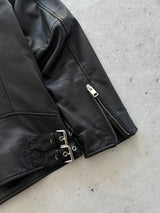 Diesel soft lamb Leather L-Martin 900 zip up Jacket (S)