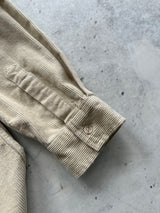 Stussy Embroidered Logo Heavyweight Corduroy Overshirt (M)