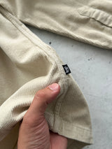 Stussy Embroidered Logo Heavyweight Corduroy Overshirt (M)