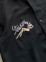 Stussy Garage Knit Collar Shirt (M)