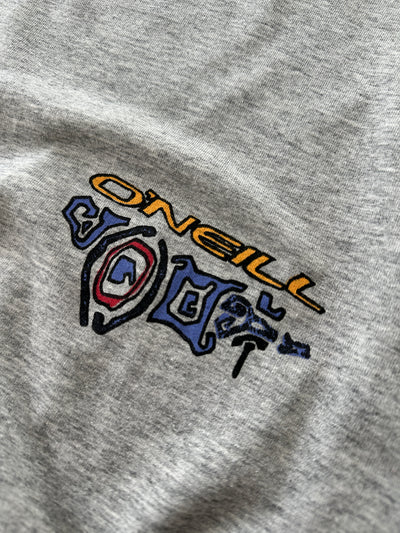 Vintage O'Neill Graphic Print Long Sleeve T Shirt (L)