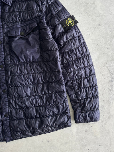 AW/15 Stone Island Garment Dyed Down Overshirt / Jacket (XL)