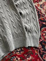 Ralph Lauren Cable Knit Crewneck Jumper (M)