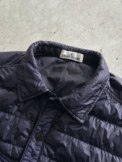 AW/15 Stone Island Garment Dyed Down Overshirt / Jacket (XL)