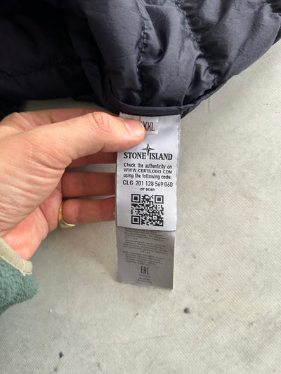 AW/15 Stone Island Garment Dyed Down Overshirt / Jacket (XL)