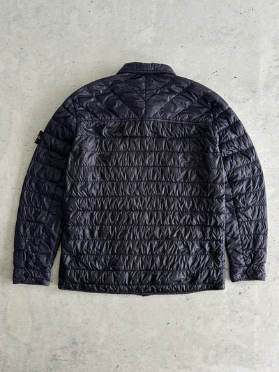 AW/15 Stone Island Garment Dyed Down Overshirt / Jacket (XL)