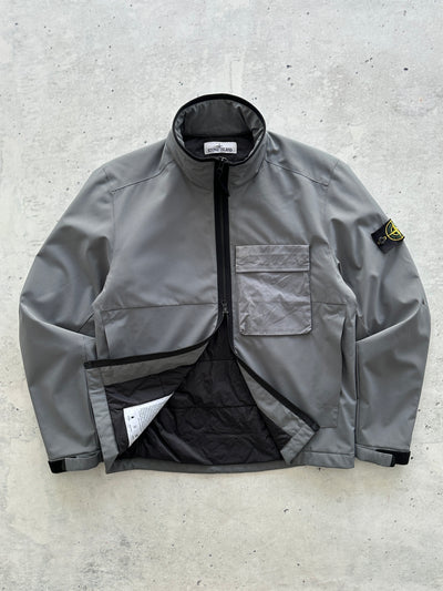 AW/17 Stone Island Soft Shell-R primaloft Zip Up Jacket (S)
