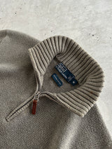 Ralph Lauren 1/4 Zip Pullover Knit Jumper (M)