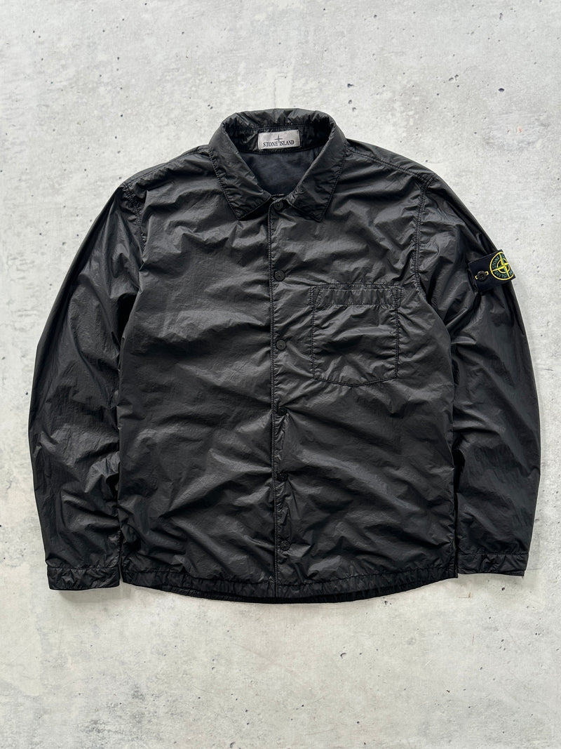 SS/23 Stone Island Crinkle Reps Button Up Overshirt (M)
